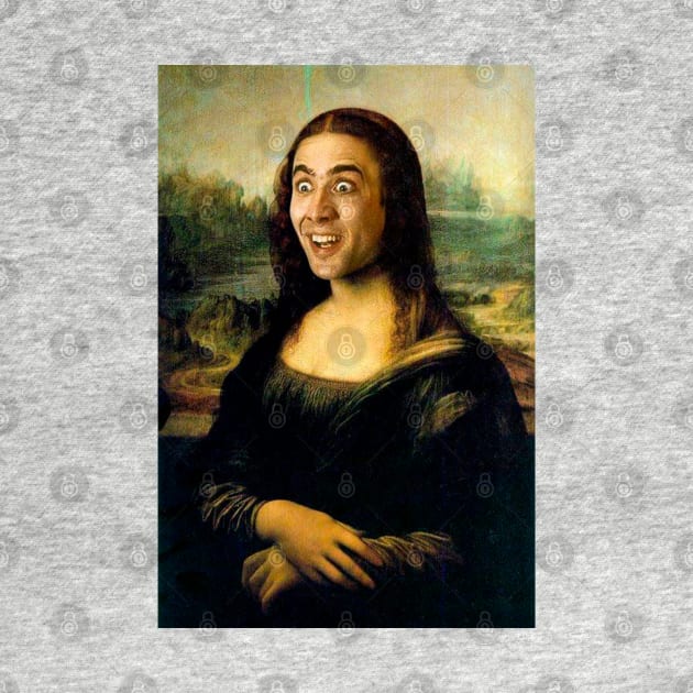 Mona Lisa ~ Nicolas Cage by Troy_Bolton17